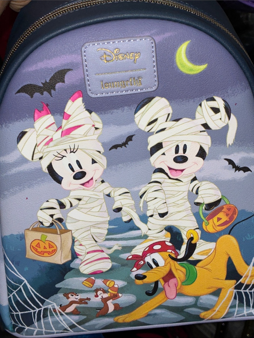 Loungefly Mickey mummy Halloween backpack